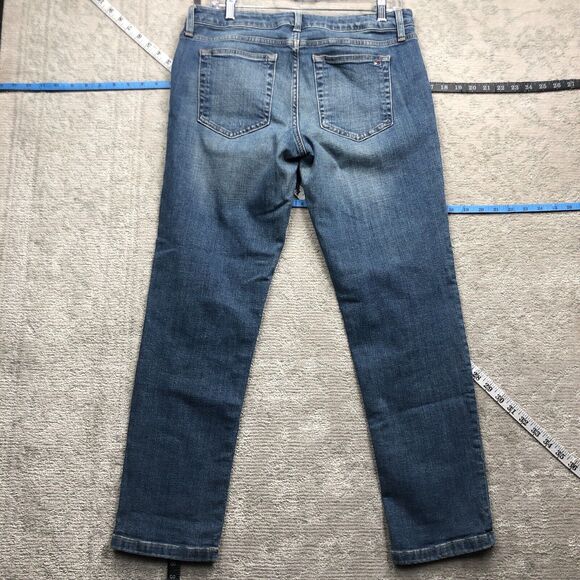 Tommy Hilfiger Jeans Women's Size 6 Blue Straight Loose Pants - Picture 2 of 14